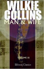 Cover of: Man and Wife by Wilkie Collins, Wilkie Collins