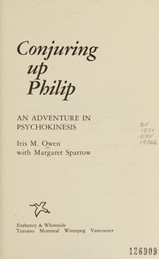 Cover of: Conjuring up Philip by Iris M Owen
