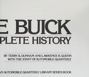 Cover of: The Buick: a complete history
