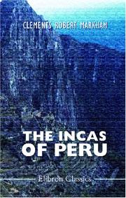 Cover of: The Incas of Peru