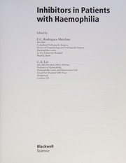 Cover of: Inhibitors in patients with haemophilia