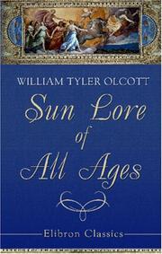 Cover of: Sun Lore of All Ages by William Tyler Olcott