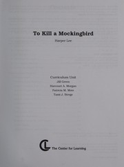 Cover of: To Kill a Mockingbird, Harper Lee. by Jill Green