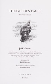 Cover of: The golden eagle by Jeff Watson