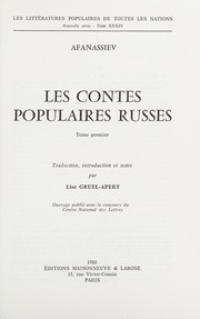 Cover of: Les contes populaires russes