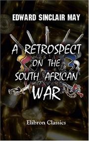 Cover of: A Retrospect on the South African War