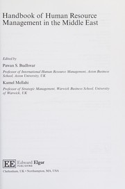 Cover of: Handbook of Human Resource Management in the Middle East by Pawan S. Budhwar, Kamel Mellahi