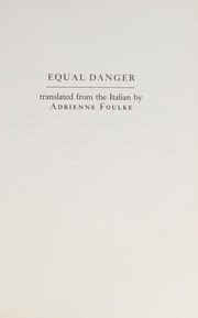 Cover of: Equal Danger