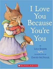 Cover of: I Love You Because You're You (Scooby-Doo) by Liza Baker