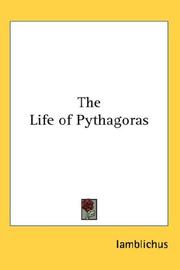 Cover of: The Life of Pythagoras