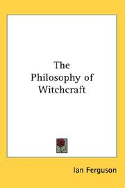 Cover of: The Philosophy of Witchcraft