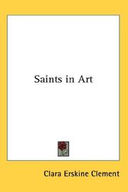 Cover of: Saints in Art by Clara Erskine Clement