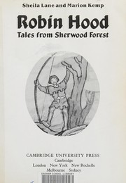Cover of: Robin Hood: tales from Sherwood Forest