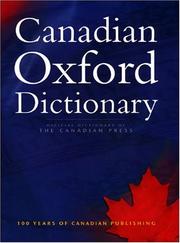 Cover of: Canadian Oxford Dictionary