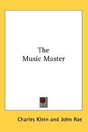 Cover of: The Music Master