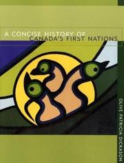Cover of: A Concise History of Canada's First Nations