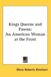 Cover of: Kings Queens and Pawns by Mary Roberts Rinehart