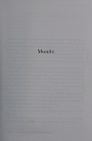 Cover of: Mondo et trois autres histoires