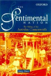 Cover of: The sentimental nation by J. B. Hirst