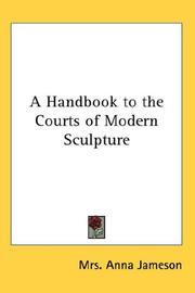 Cover of: A Handbook to the Courts of Modern Sculpture