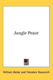 Cover of: Jungle Peace by William Beebe