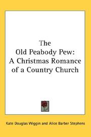 Cover of: The Old Peabody Pew: A Christmas Romance of a Country Church