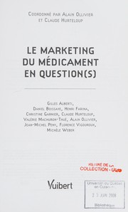 Cover of: Le marketing du médicament en question(s)