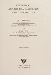 Cover of: Veterinary applied pharmacology and therapeutics