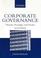 Cover of: Corporate governance