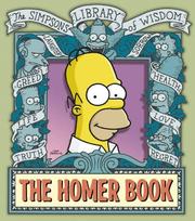 Cover of: The Homer Book (The "Simpsons" Library of Wisdom) by Matt Groening