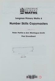 Cover of: Longman primary maths 6 by Peter Patilla