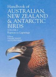 Cover of: Handbook of Australian, New Zealand and Antarctic Birds: Volume 2: Raptors to Lapwings (Handbook of Australian, New Zealand & Antarctic Birds)
