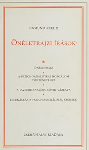 Cover of: Önéletrajzi írások by Sigmund Freud
