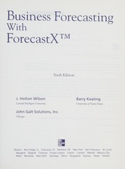 Cover of: Business forecasting: with forecastX?