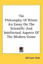 The philosophy of whist by William Pole