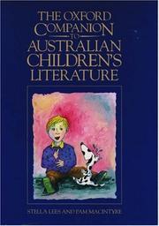 The Oxford companion to Australian children's literature by Stella Lees