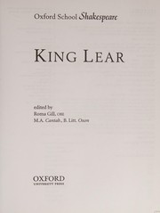 Cover of: King Lear by William Shakespeare, Roma Gill