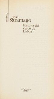 Cover of: Historia del Cerco de Lisboa by José Saramago