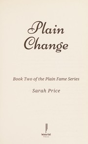 Cover of: Plain Change