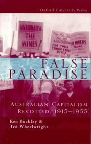 Cover of: False paradise: Australian capitalism revisited, 1915-1955