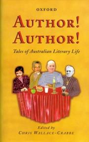 Cover of: Author! author!: tales of Australian literary life