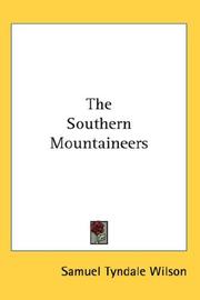 Cover of: The Southern Mountaineers | Wilson, Samuel Tyndale