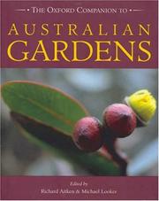Cover of: The Oxford companion to Australian gardens