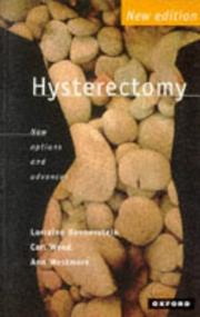 Cover of: Hysterectomy by Lorraine Dennerstein