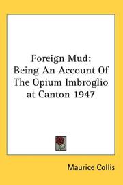 Cover of: Foreign Mud by Maurice Collis