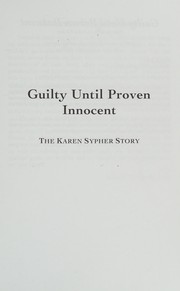 Guilty until proven innocent by Giovanni Rustino