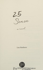 Cover of: 25 Sense