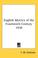 Cover of: English Mystics of the Fourteenth Century 1938