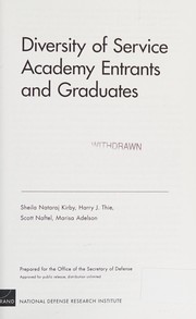 Cover of: Diversity of service academy entrants and graduates