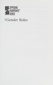 Cover of: Gender roles